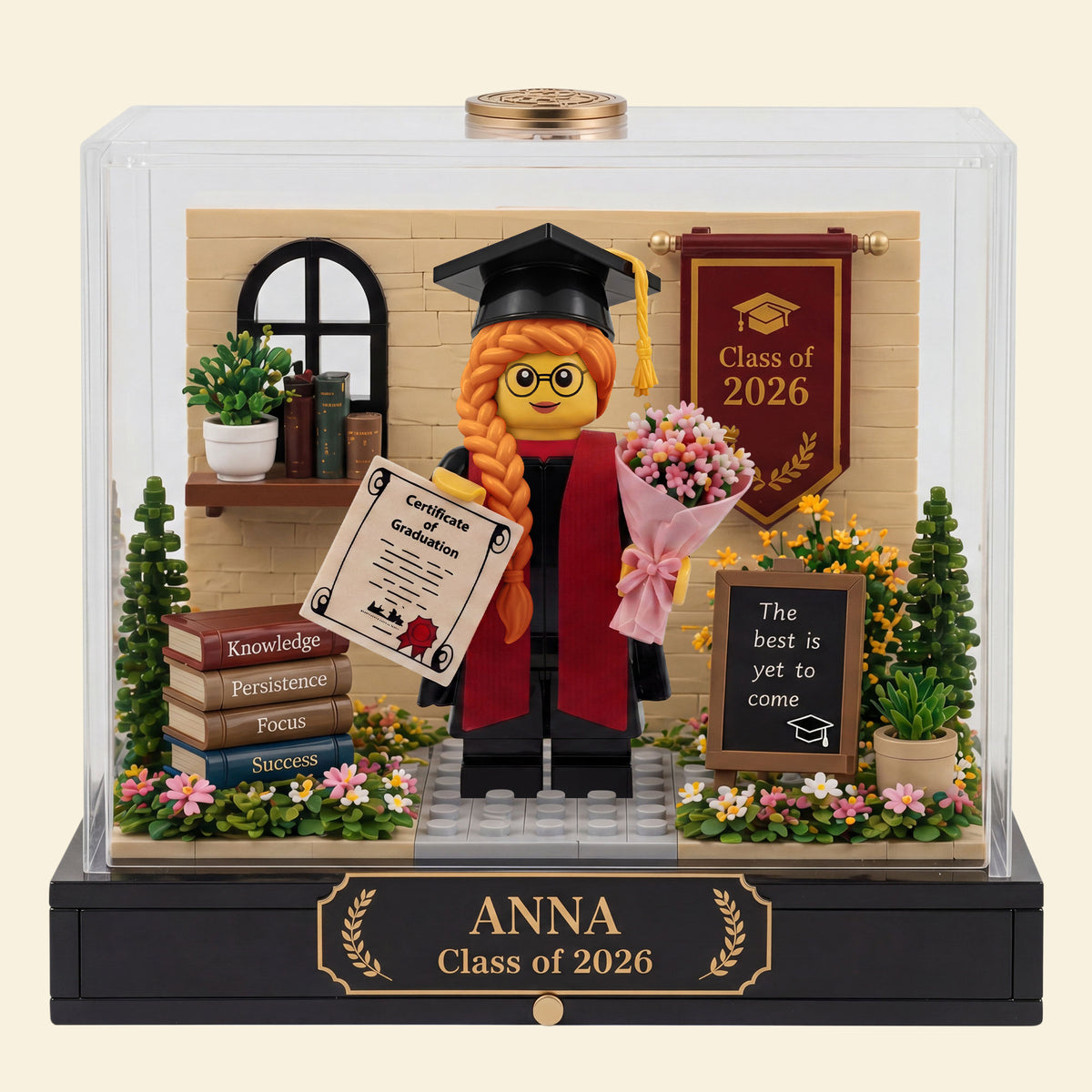 Celebrate Graduation Acrylic Plaque - Personalized Gifts For Graduates 01tyti220426-Homacus