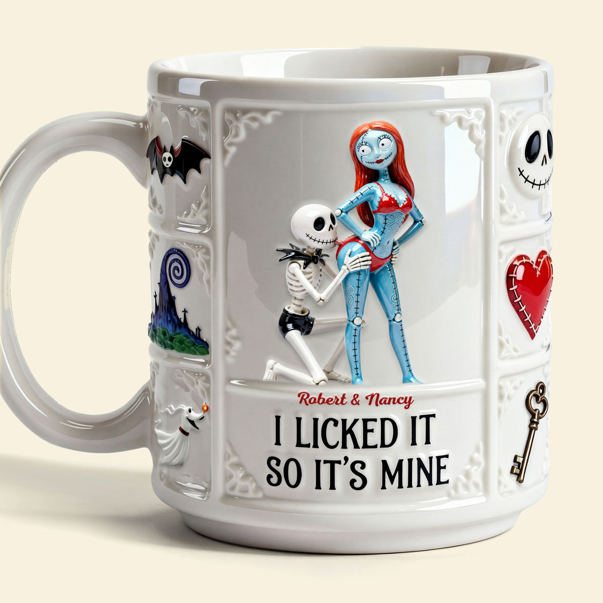 Naughty Couple White Mug - Personalized Gifts For Couples 01ohti050126-Homacus