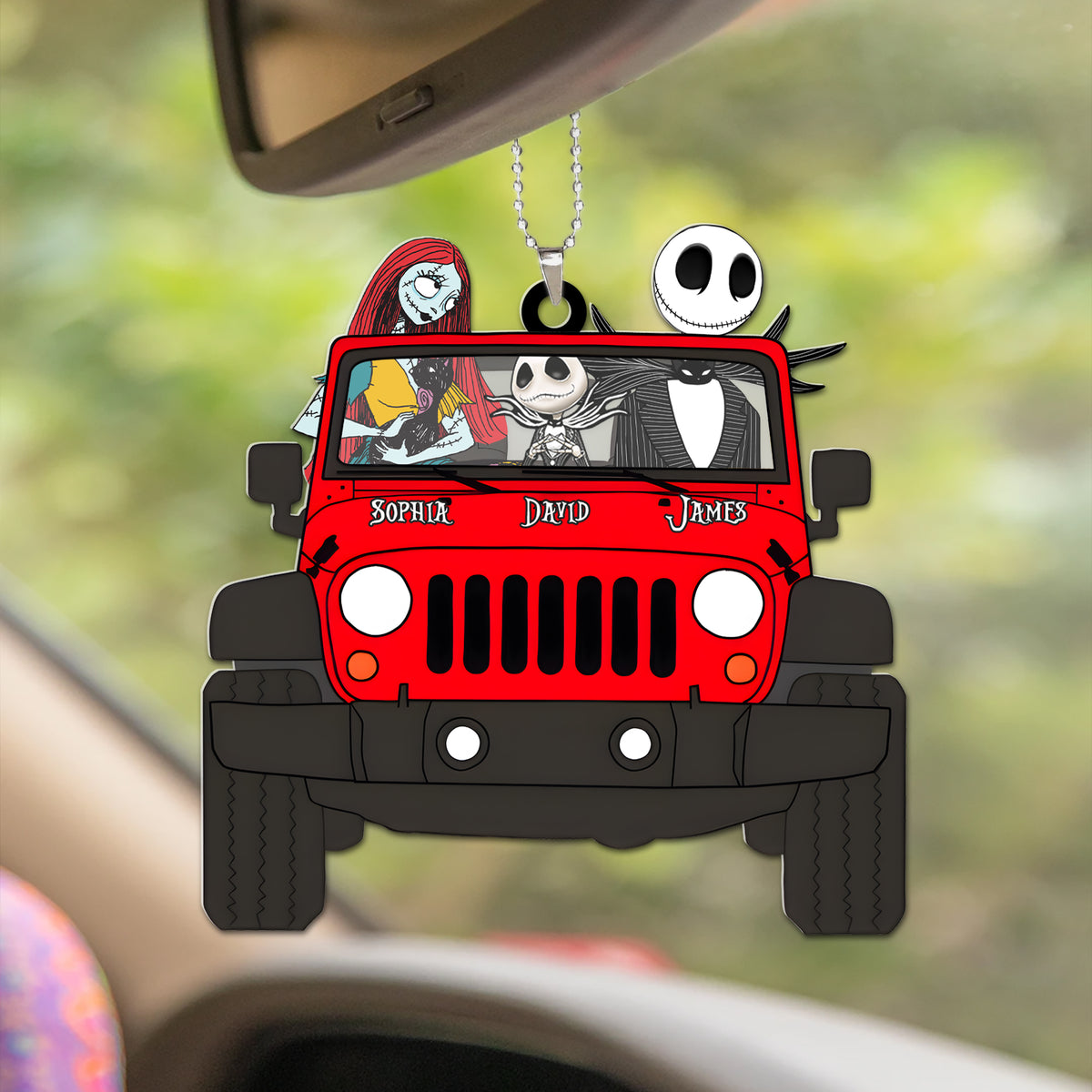 Personalized Gifts For Family Car Ornament 01ohdc200624-Homacus