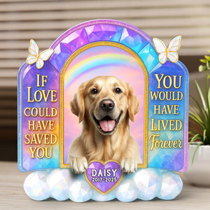 Memorial Dog Plaque - Custom Photo Gifts For Dog Lovers 01nati300525-Homacus