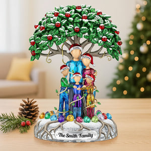 Family Tree Plaque - Personalized Gifts For Family 03huti240925-Homacus