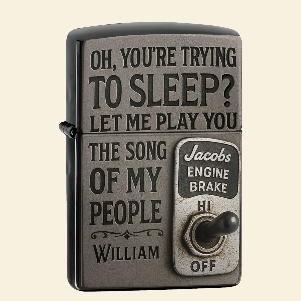 Engine Brake Lighter - Personalized Gift For Truck Driver-Homacus