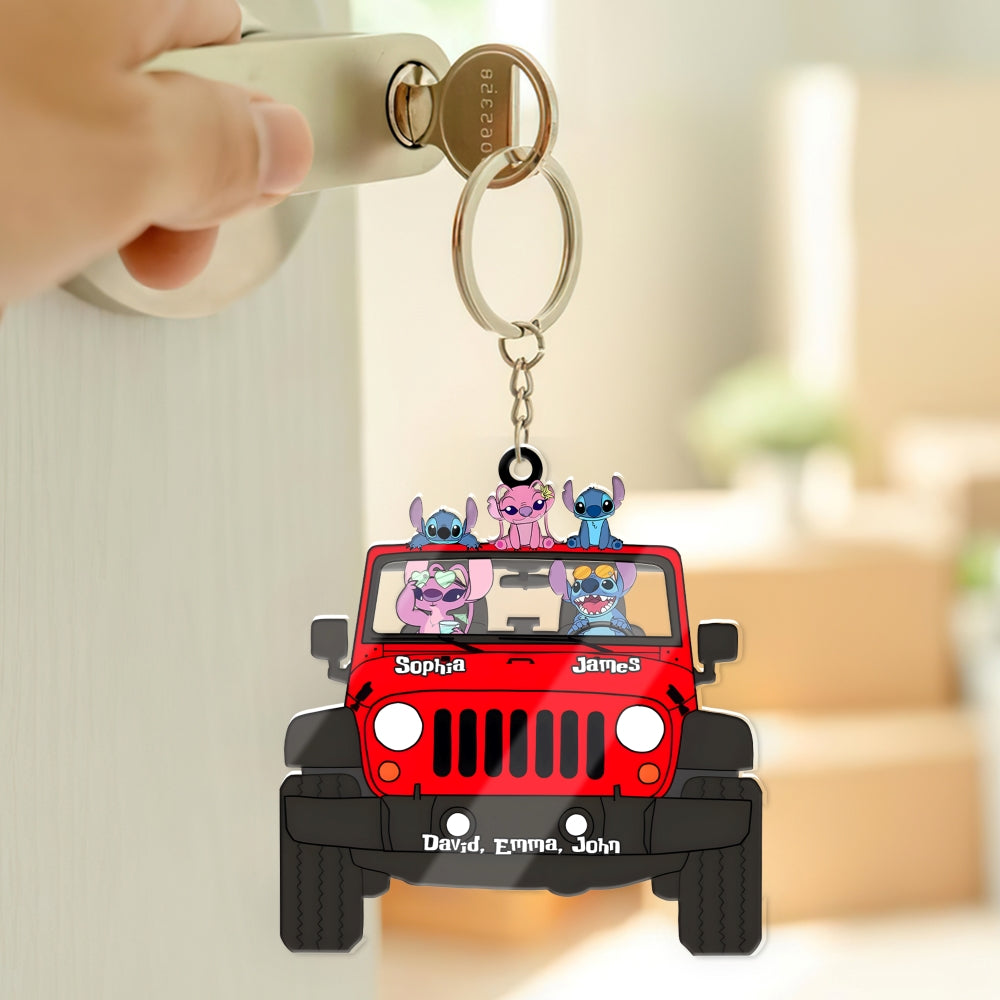 Personalized Gifts For Family Keychain 05ohdc210624-Homacus