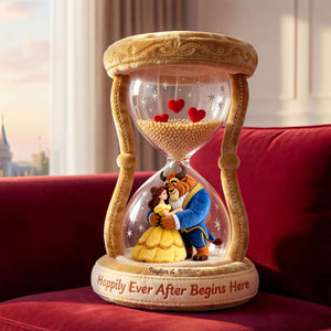 Romantic Fairytale Couple Pillow - Personalized Gift For Couples 04OHTI231225-Homacus