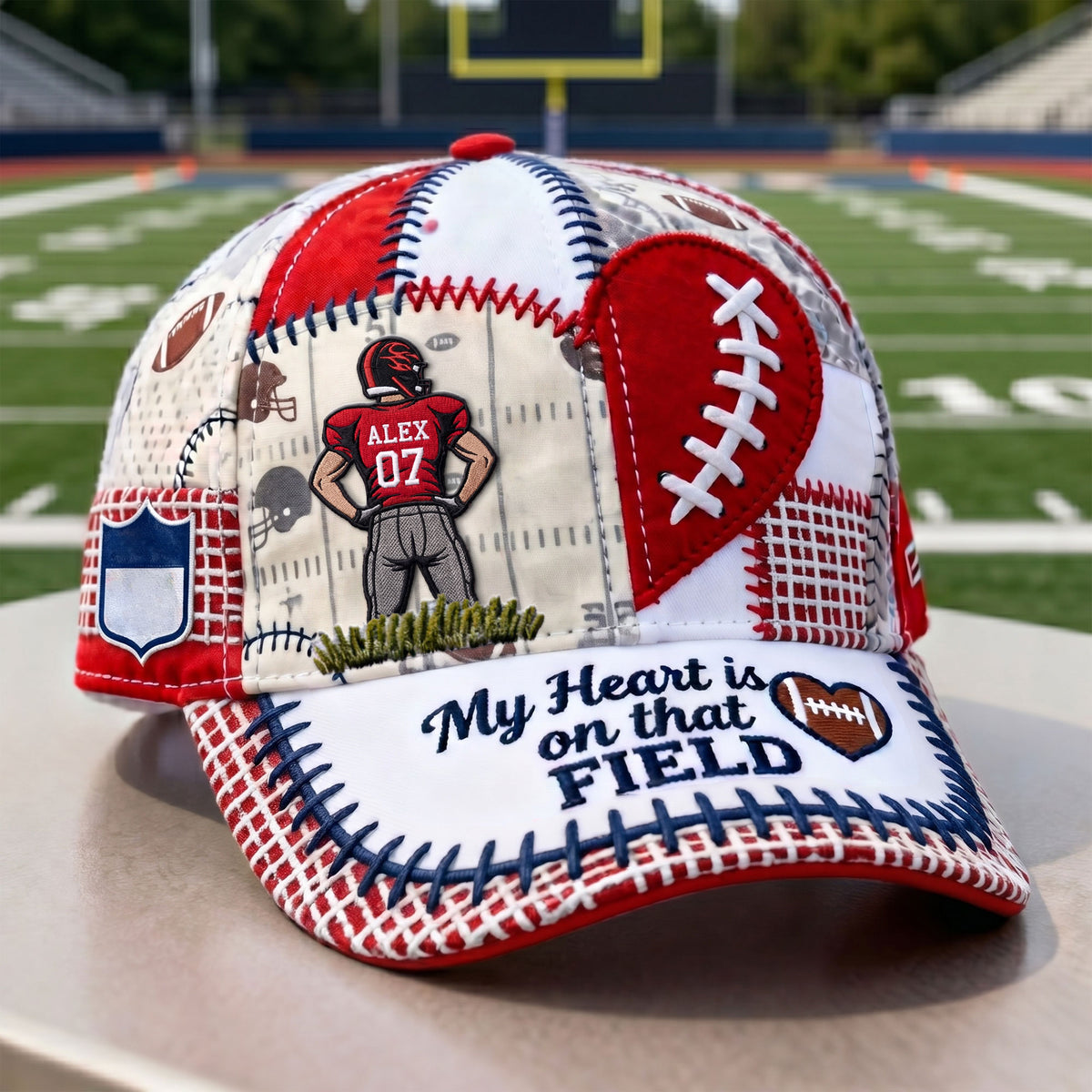Supportive American Football Parent Classic Cap - Personalized Gift For Proud Football Families 02qhti220426-Homacus