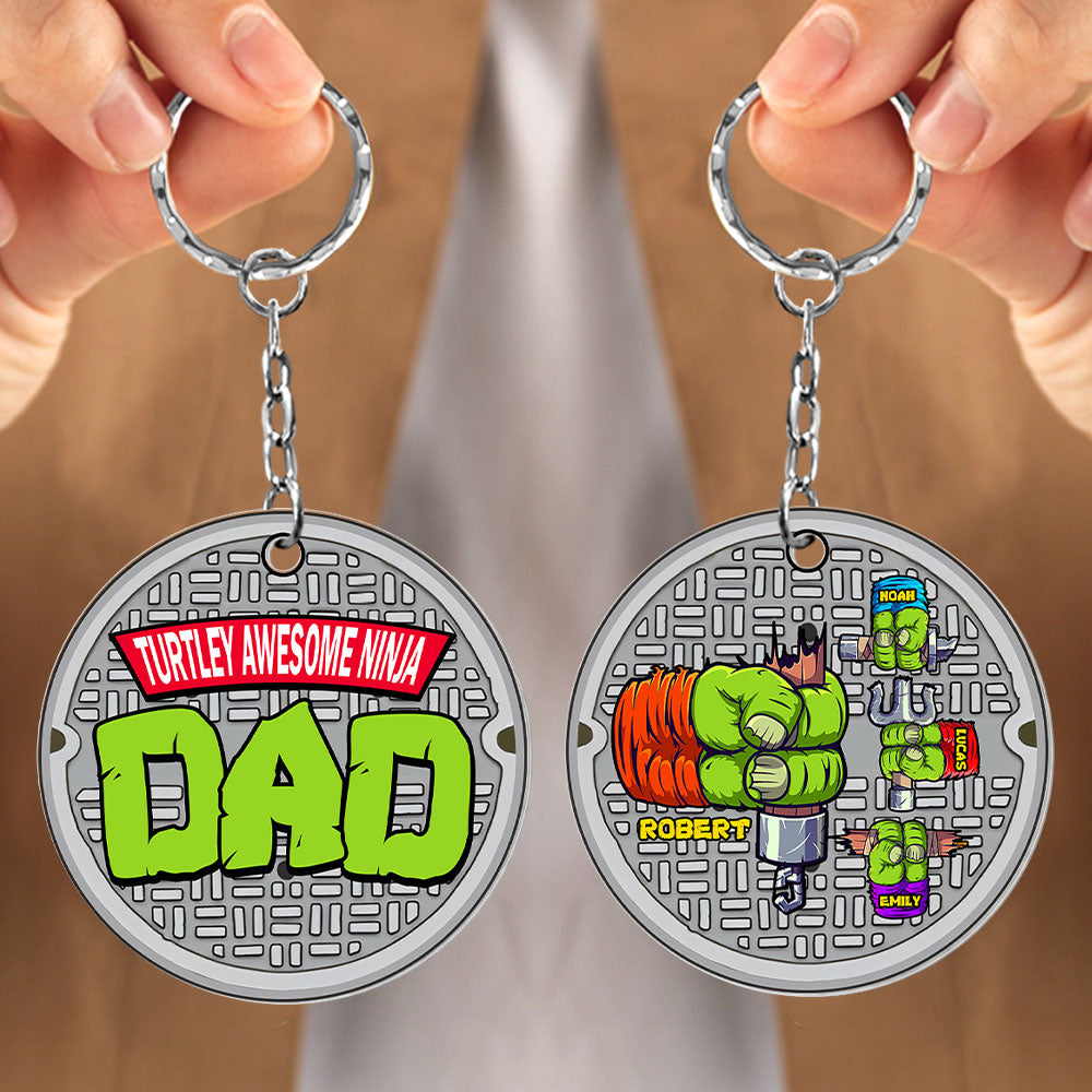 Personalized Gifts For DAD Keychain 02htti290524-Homacus