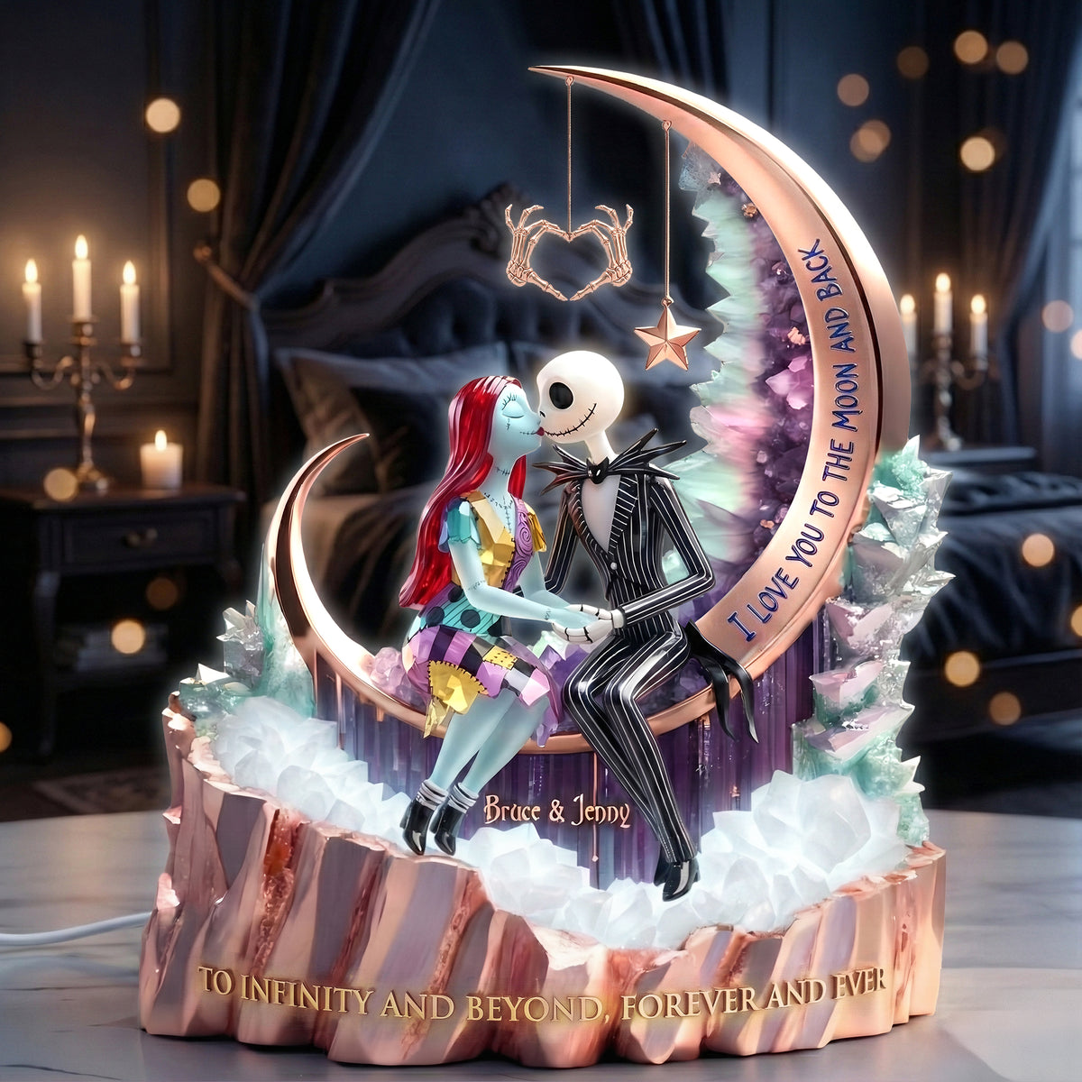 Kissing Couple Light Box Personalized Gifts For Couple 04qhti291125-Homacus