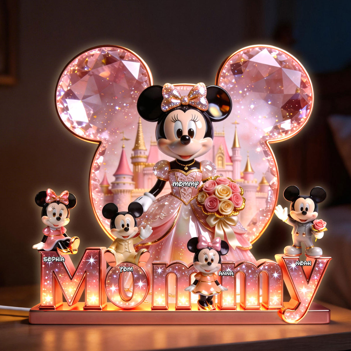 Love Mommy Acrylic Light Box - Personalized Gifts For Moms 03pgti250326-Homacus