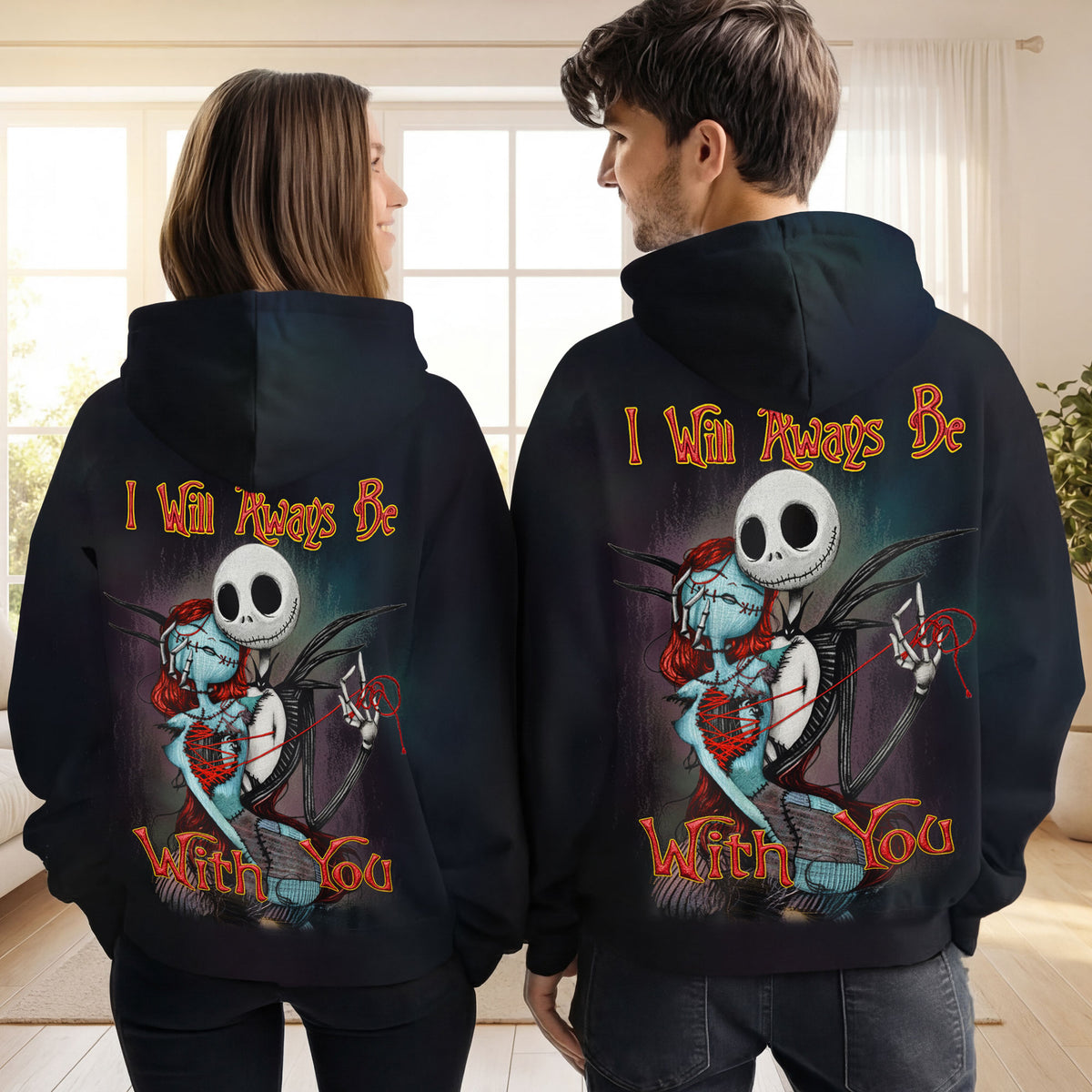 Romantic Couple 3D Shirt - Personalized Gifts For Couples 01huti311225-Homacus