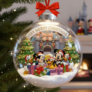 Cute Merry Christmas Acrylic Ornament, Personalized Gifts 07qhti201025-Homacus