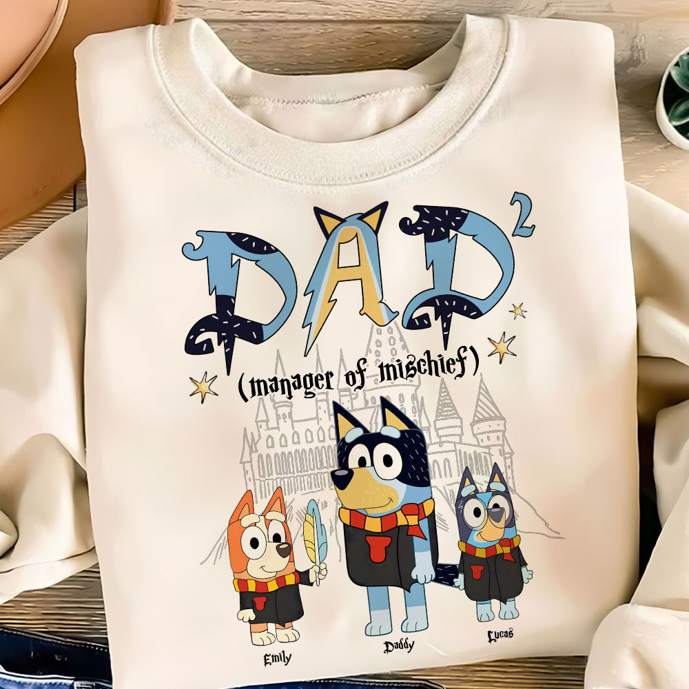 Magic Dog Dad Shirt - Personalized Gifts For Dad 02huti250325-Homacus