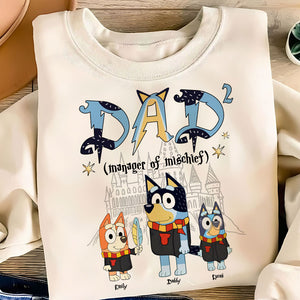 Magic Dog Dad Shirt - Personalized Gifts For Dad 02huti250325-Homacus