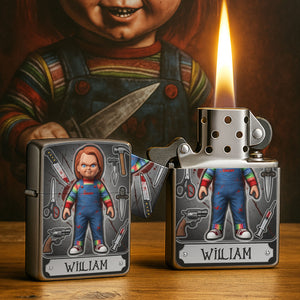 Horror Character Lighter - Personalized Gifts For Horror Lovers 01ohti180825-Homacus