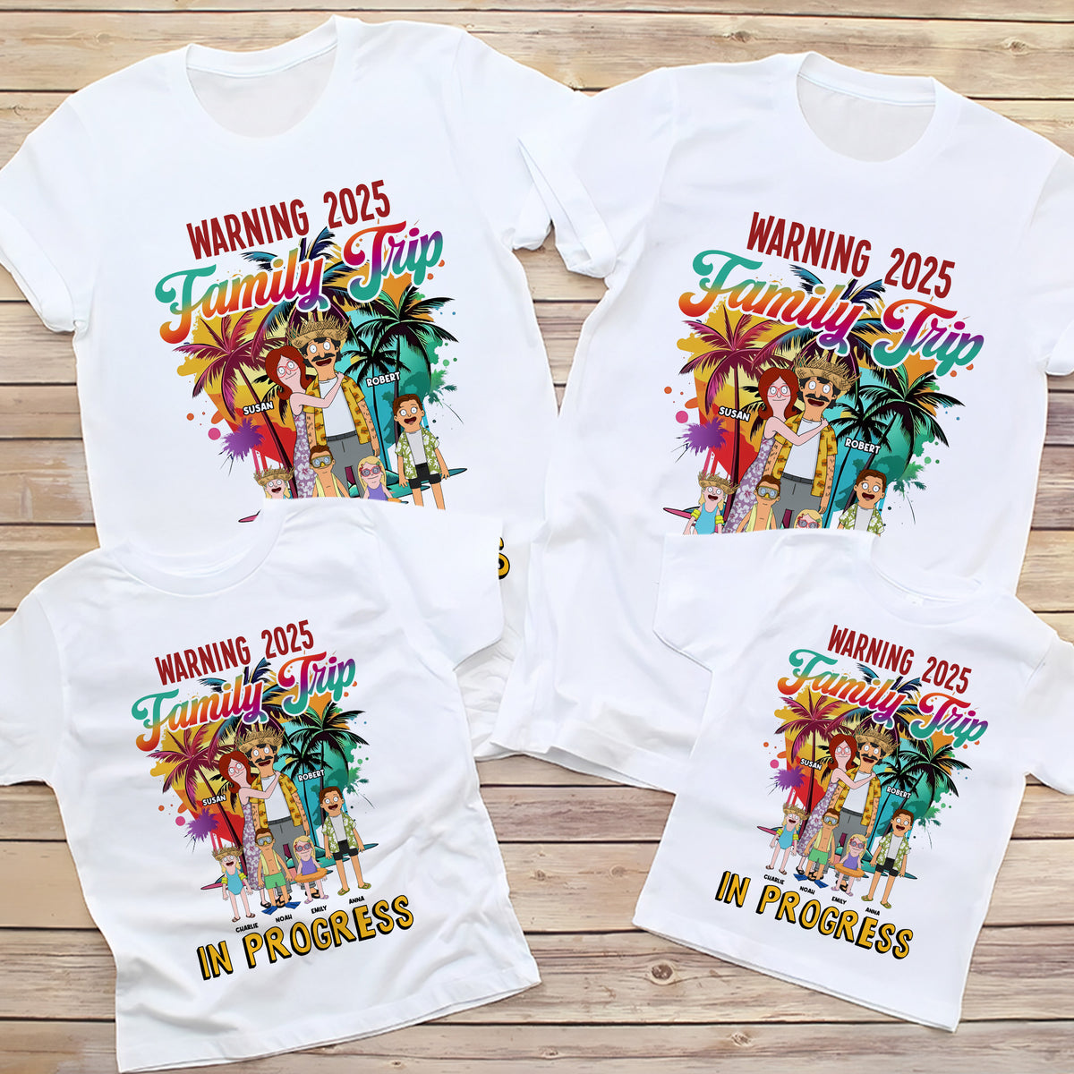 Personalized Gifts For Family Shirt Family Trip In Progress 04xqti060225hg-Homacus