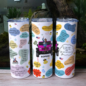 Personalized Gifts For Car Lovers Skinny Tumbler 01HUDC290624TM-Homacus