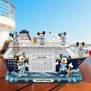 Cruise Trip Family Plaque - Personalized Gifts For Family 03tgti250625-Homacus