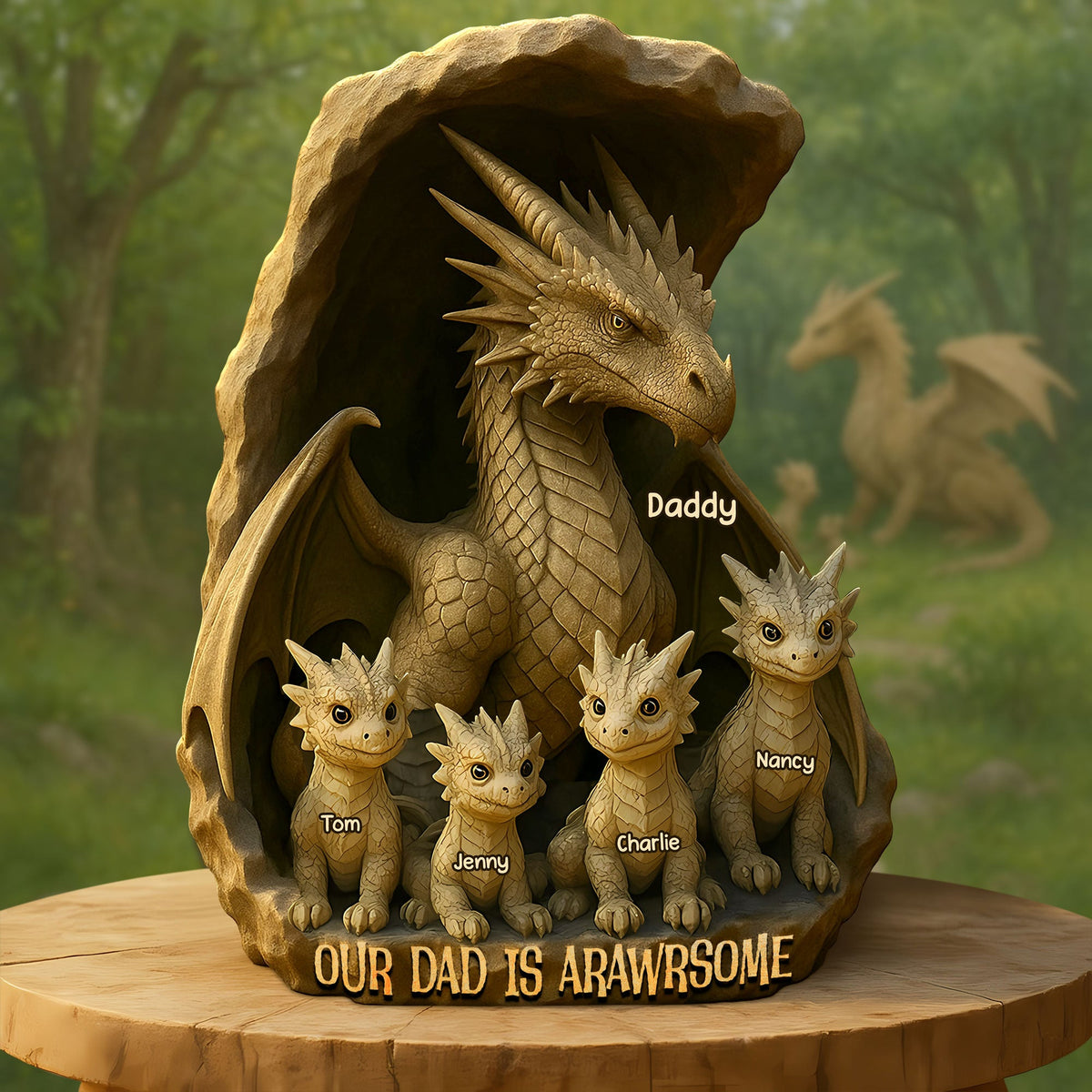 Dad Plaque - Personalized Gifts For Dad 03tgti170425-Homacus