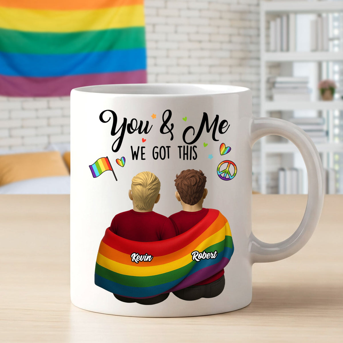 LGBT Couple Mug - Personalized Gifts For Couple 03toti290525-Homacus