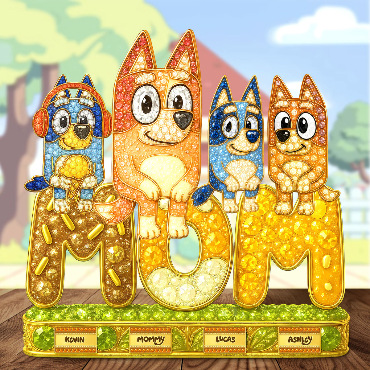 Dog Mom Acrylic Plaque - Personalized Gifts For Mother 02OHTI190425-Homacus