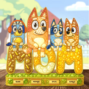 Dog Mom Acrylic Plaque - Personalized Gifts For Mother 02OHTI190425-Homacus