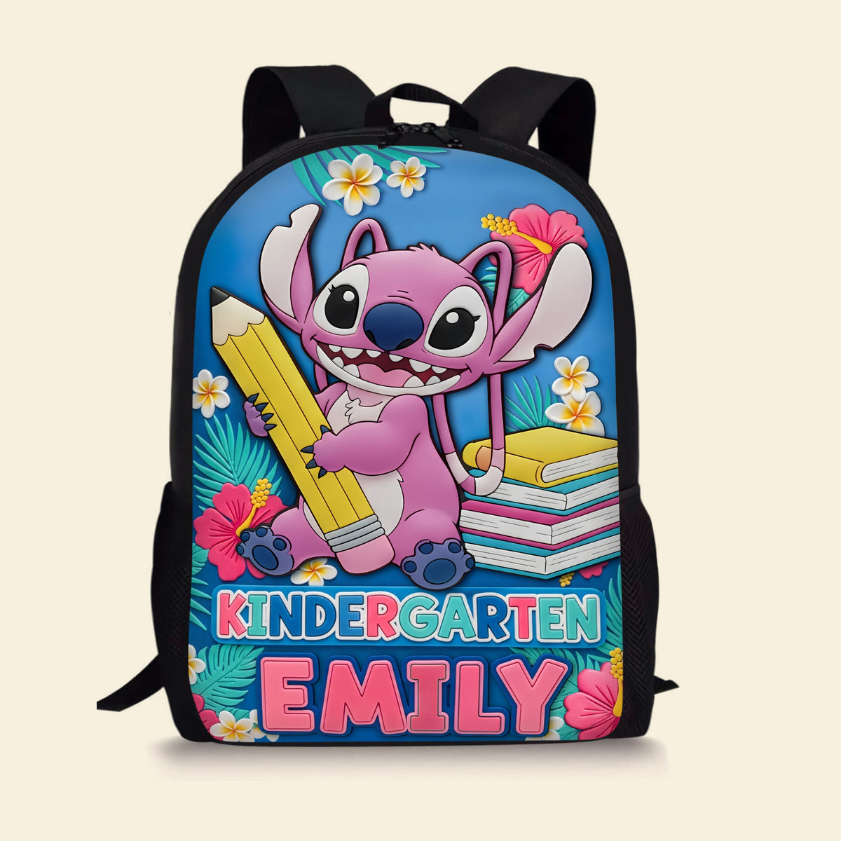 Cute Alien School Bag - Personalized Gifts For Kids 05huti010825-Homacus