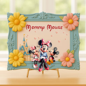 Personalized Gifts For Mom Wood Sign, Cute Magical Mom 05qhti050425-Homacus