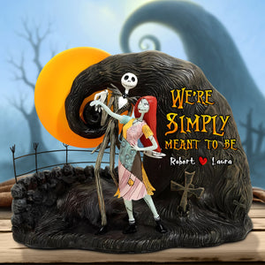 Horror Couple Plaque - Personalized Gifts For Couple 05ohti060525-Homacus