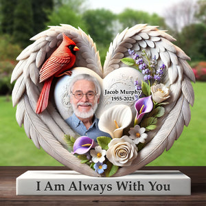 Memorial Heaven Plaque - Custom Photo Gifts 012huti170425-Homacus