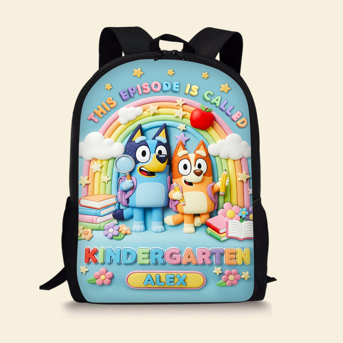 Cute Cartoon School Bag, Personalized Gifts For Kids 03qhti010825-Homacus
