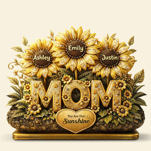 You Are Our Sunshine Acrylic Plaque - Personalized Gifts For Mother's Day 02TOTI030326-Homacus