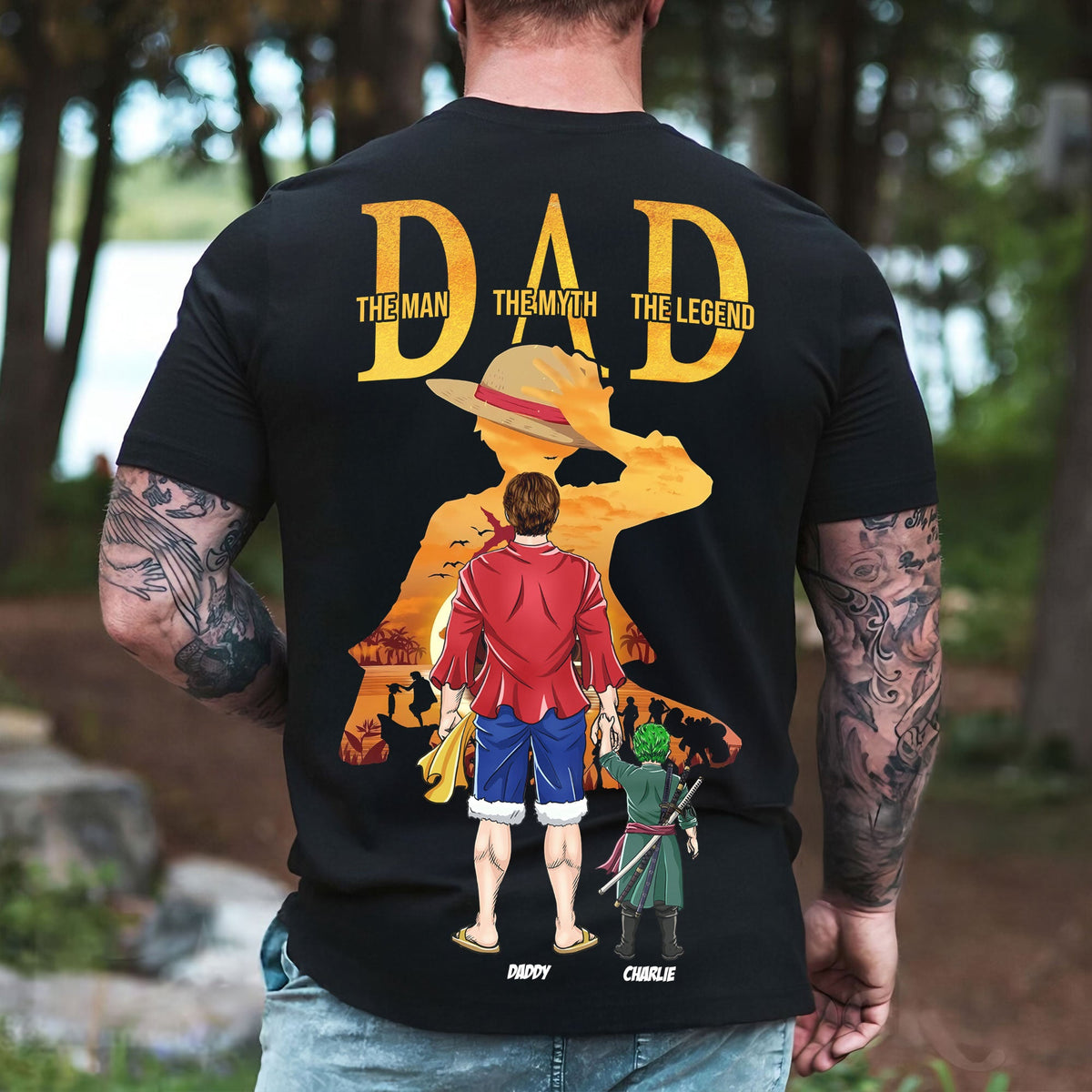 Best Pirate Dad Shirt - Personalized Gifts For Dad 04qhti270525pa-Homacus