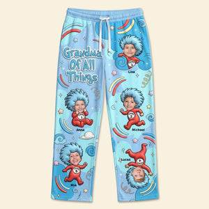Love For Grandma Pajama Pants - Custom Photo Gifts For Grandmas 02nati130326-Homacus