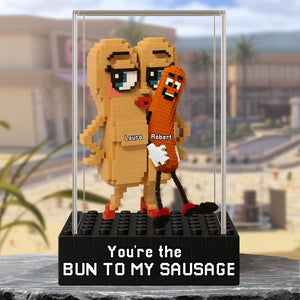 Sausage Couple Plaque - Personalized Gifts For Couple 03ohti200525-Homacus