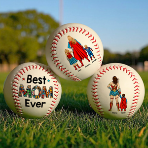 Powerful Mom And Kids Baseball - Personalized Gift For Mother's Day Baseball 01ACHU240426PA-Homacus