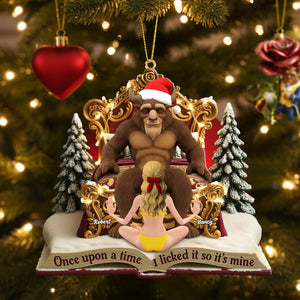 Cheeky Fairytale Couple Ornament - Personalized Gifts For Couple 03tgti220925-Homacus