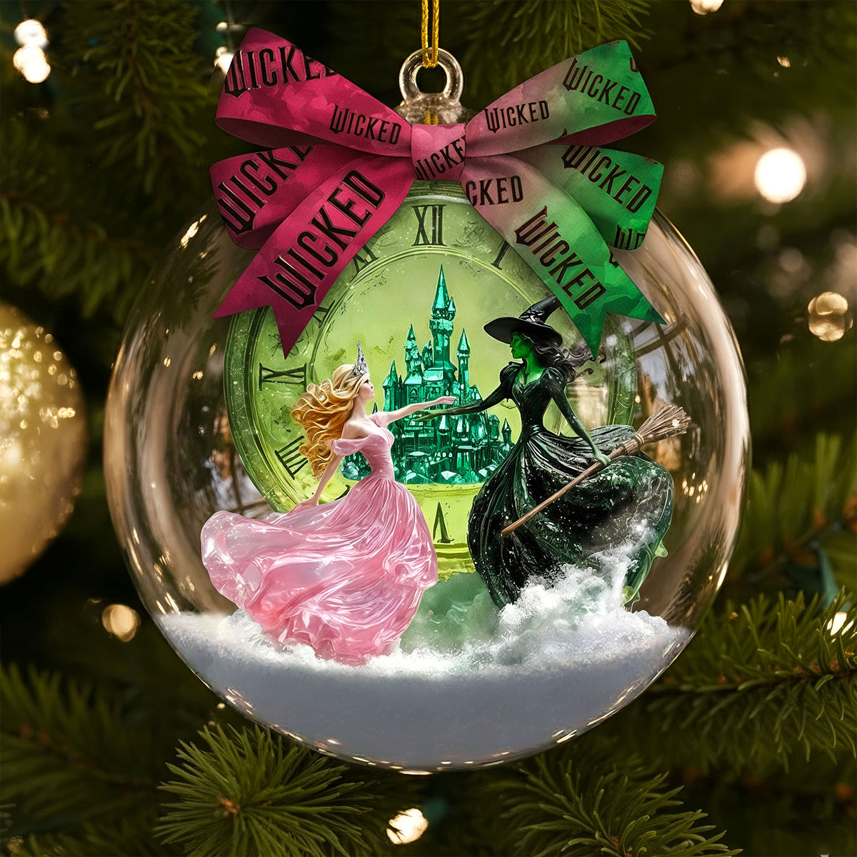 Magical Besties Ornament, Personalized Gifts For Besties 02qhti041025-Homacus