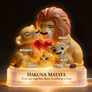 We're Family Light Box Personalized Gifts For Family 02NATI260326-Homacus