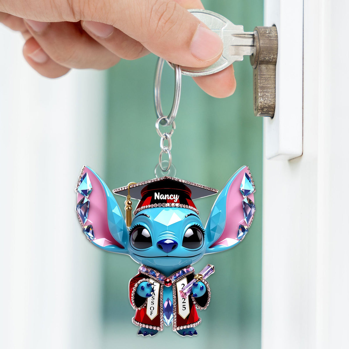 Graduation Acrylic Keychain - Personalized Gifts For Graduates 03NATI220425-Homacus