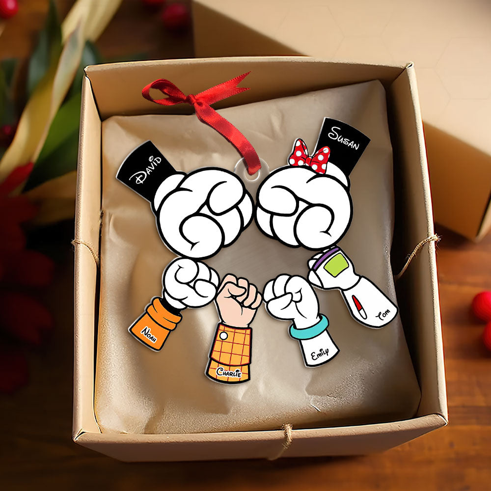 Personalized Gifts For Family Christmas Ornament Family Hands 04ohti231124-Homacus