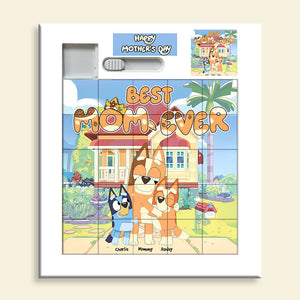 Personalized Gifts For Mom Sliding Puzzle Best Mom Ever 041qhti040425-Homacus