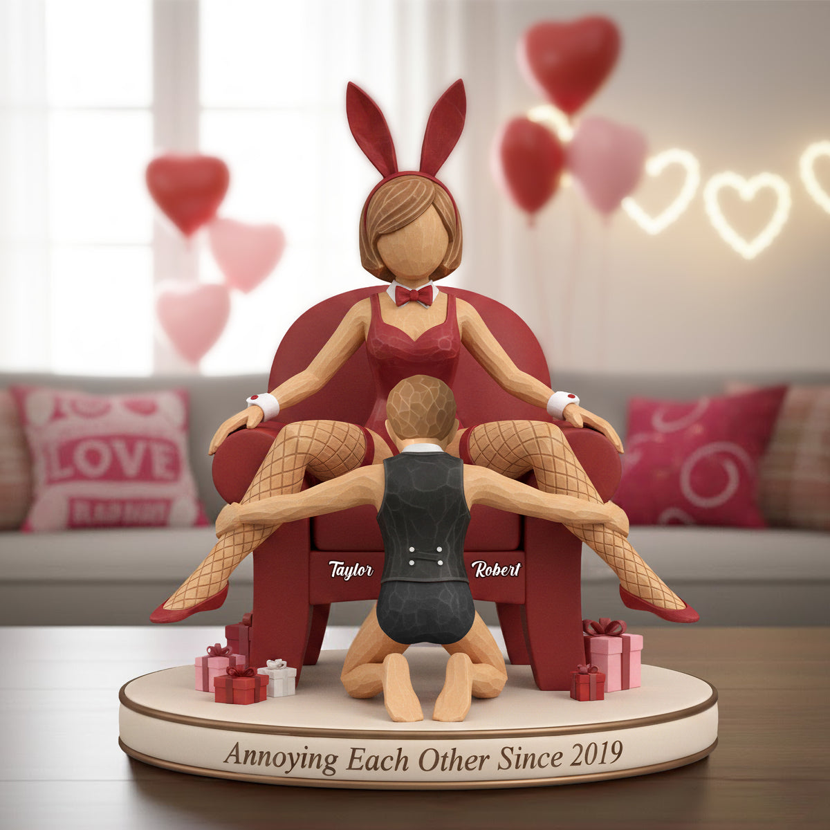 Cheeky Couple Acrylic Plaque - Personalized Gifts For Couples 01ohti291125-Homacus