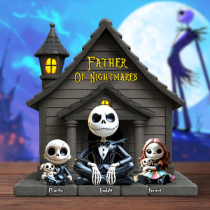 Nightmare Dad Plaque - Personalized Gifts For Dad 05nati030525-Homacus