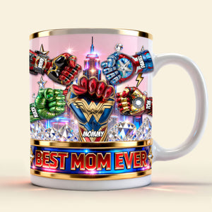 Super Fist Bump Mom Coffee Mug - Personalized Gifts For Mother 03ohti070426-Homacus