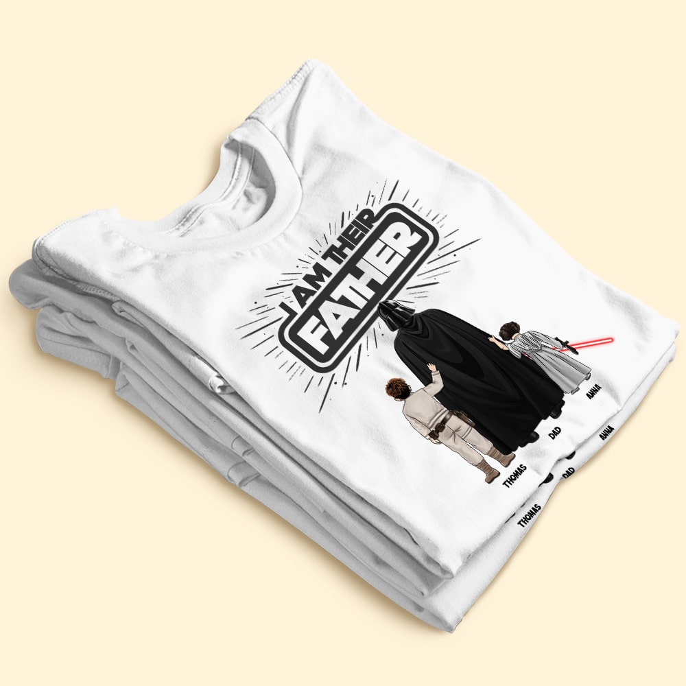 Personalized Gifts For Dad Shirt I Am Their Father 01QHTI200124HHHG-Homacus