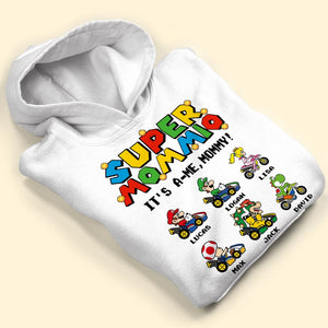 Personalized Gifts For Mother Shirt It's A-Me, Mommy 02NATI180324-Homacus