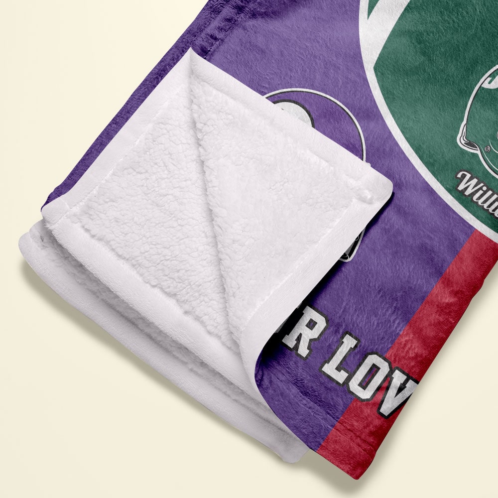 House Divided - American Football Banket - Personalized Gifts For Family-Homacus