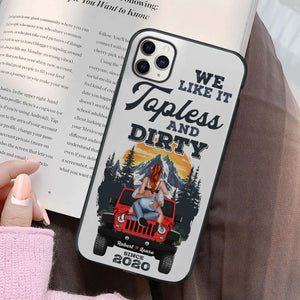 Personalized Gifts For Couple Frosted Phone Case 03htti210624hh-Homacus