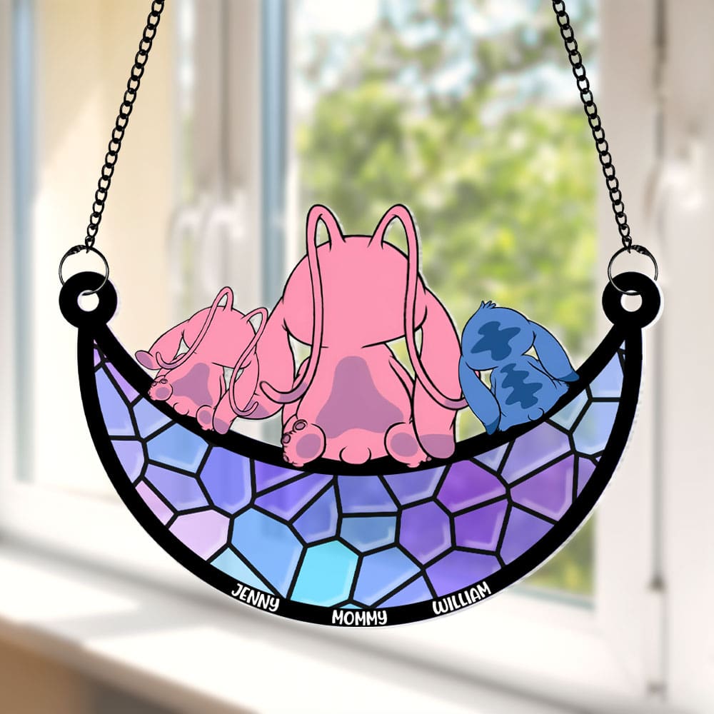 Personalized Gifts For Mom Suncatcher Ornament 04OHTI260424-Homacus