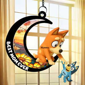 Best Mom Suncatcher Ornament - Personalized Christmas Gifts For Mom 01ohti280425-Homacus