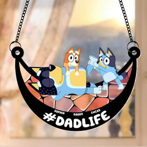 Personalized Gifts For Dad Suncatcher Ornament 02OHTI250424-Homacus